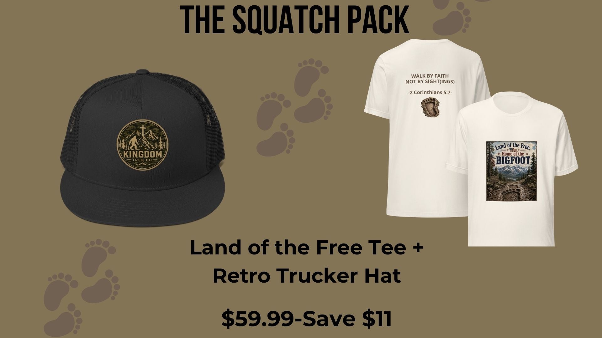 The Squatch Pack-Kingdom Trek Co. ™