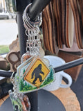 Bigfoot Keychain