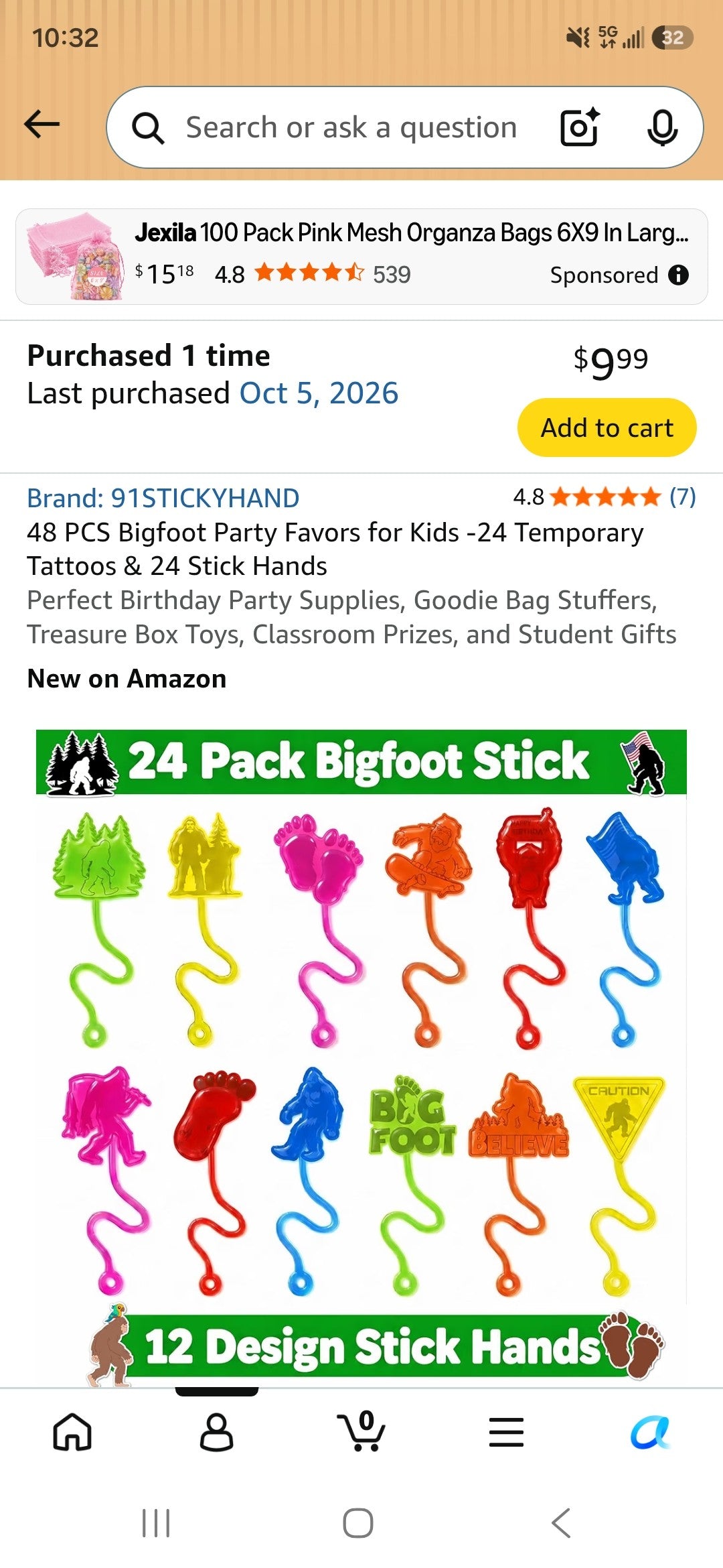 Bigfoot slingshot