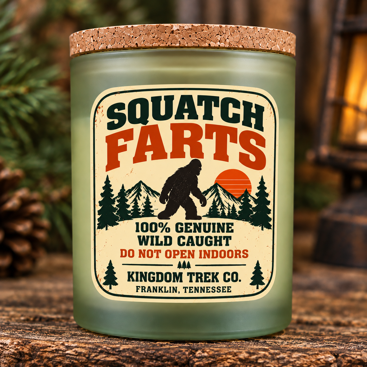 Squatch Farts Candle