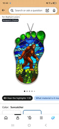 Bigfoot suncatcher